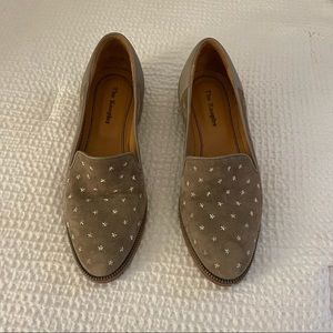 The Kooples Suede Star Studded Loafers